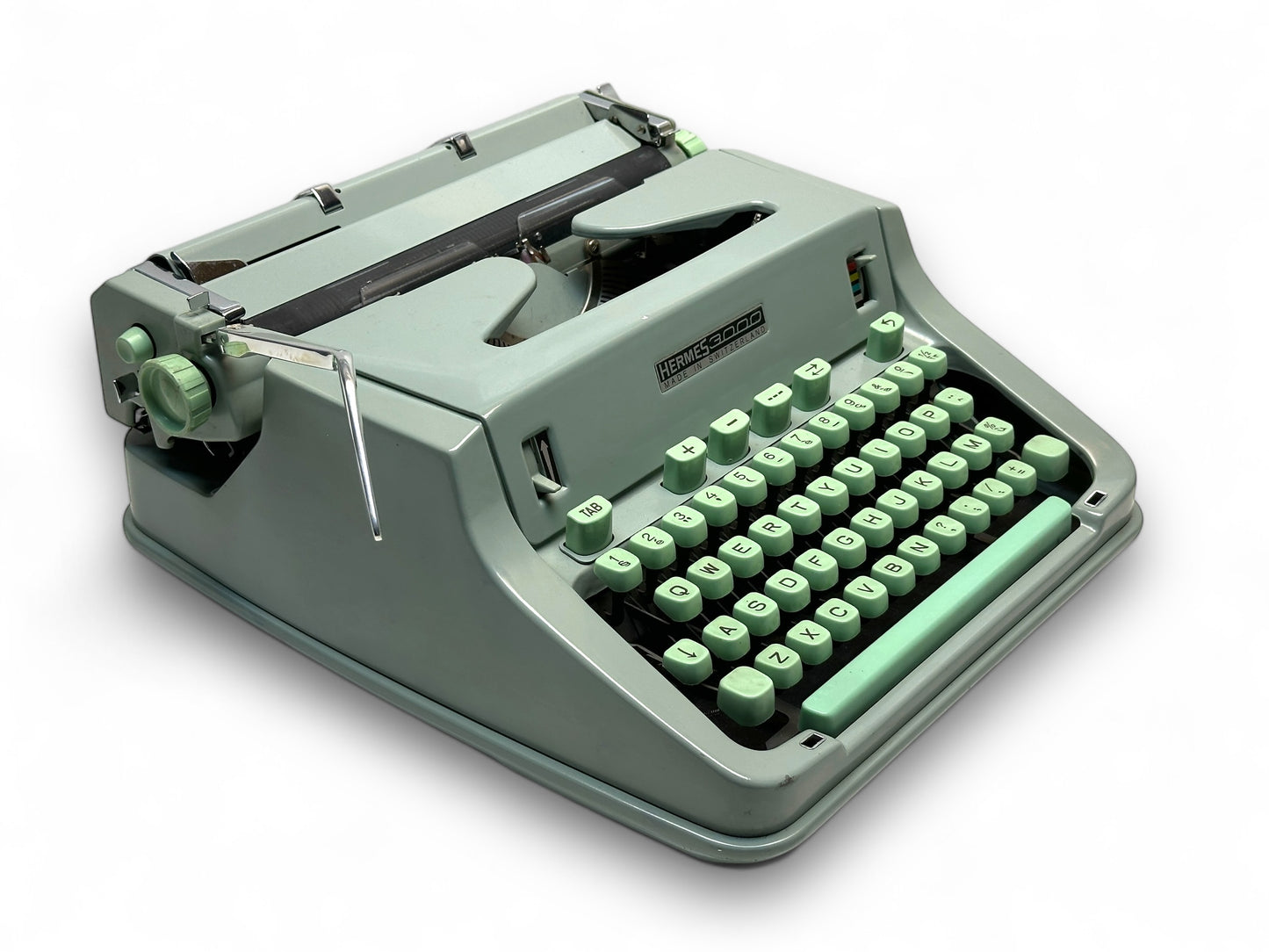 Hermes 3000 Premium Rare Typewriter - Vintage Portable Manual Machine - Perfect Gift for Writers & Collectors