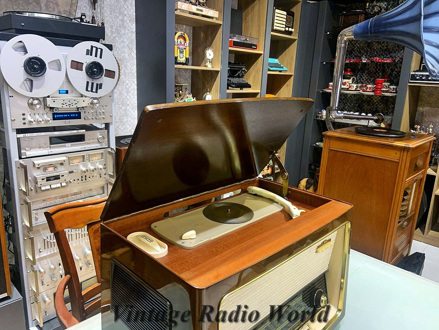 Nordmende | Vintage Radio | Orjinal Old Radio | Antique Radio | Lamp Radio | Nordmende FM Radio, Turntable