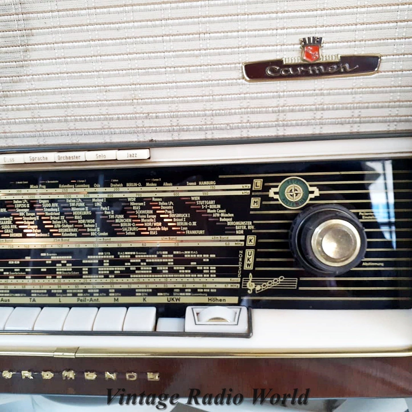 Nordmende Radio | Vintage Radio | Orjinal Old Radio | Radio | Lamp Radio | Carmen Radio