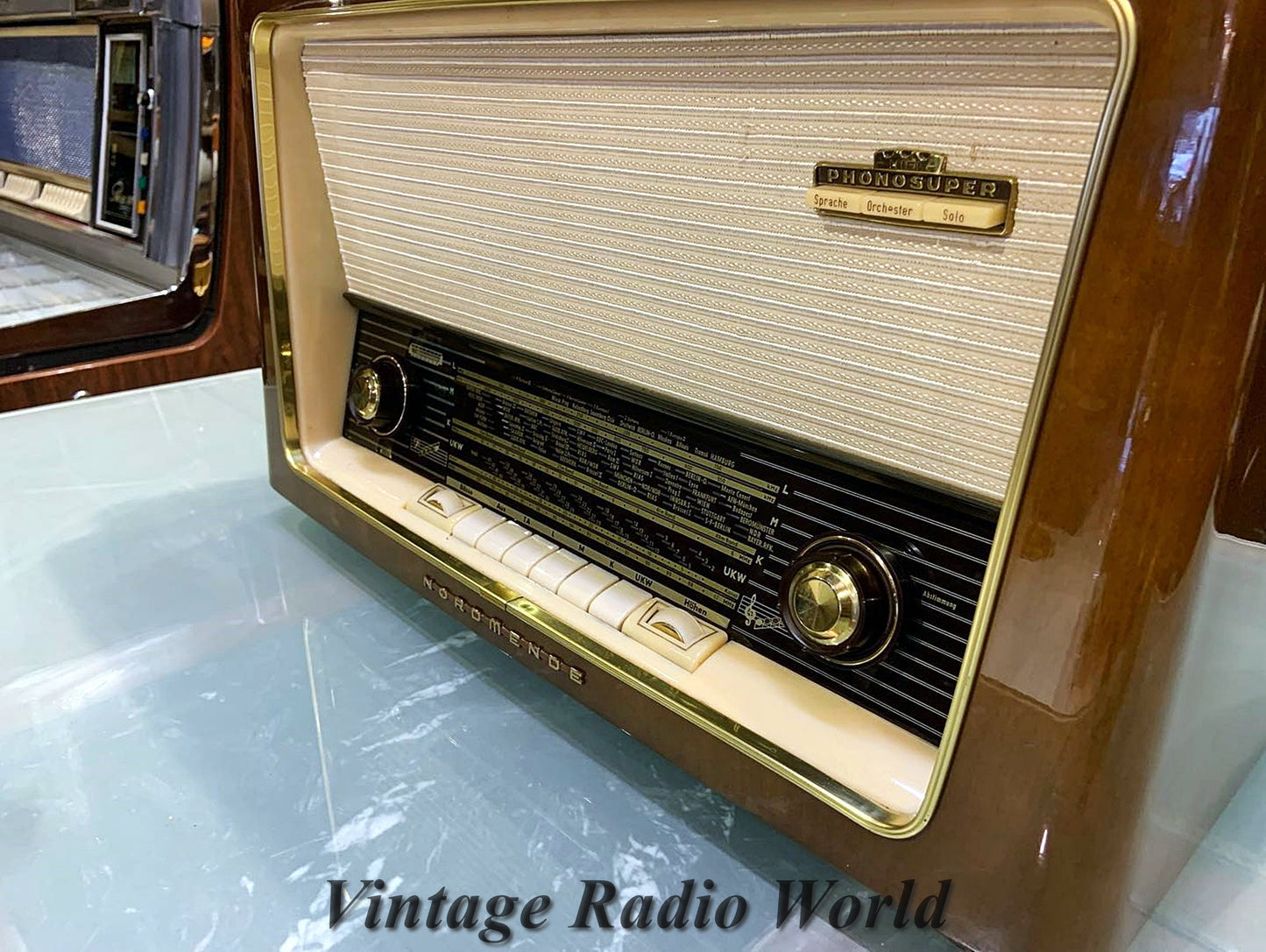 Nordmende | Vintage Radio | Orjinal Old Radio | Antique Radio | Lamp Radio | Nordmende FM Radio, Turntable