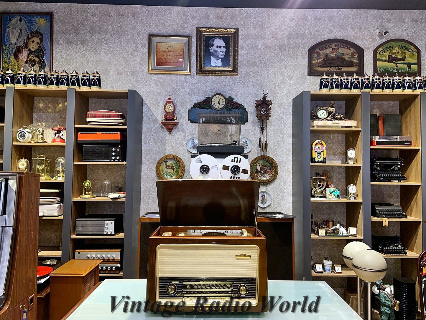 Nordmende | Vintage Radio | Orjinal Old Radio | Antique Radio | Lamp Radio | Nordmende FM Radio, Turntable