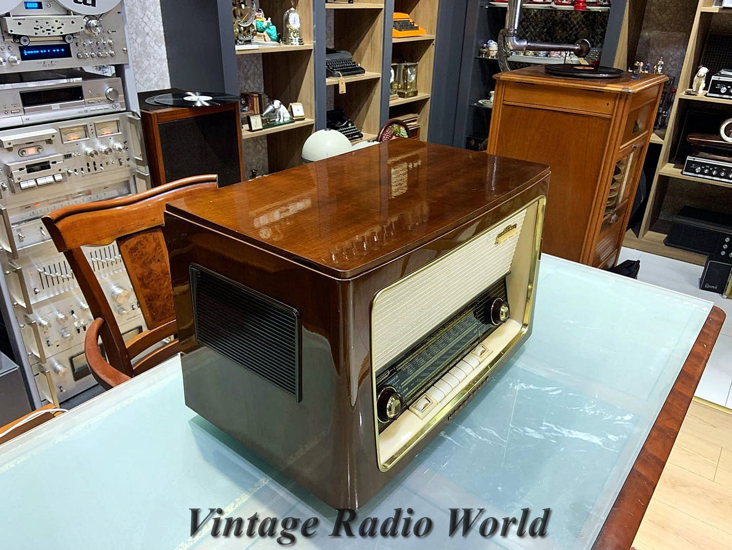 Nordmende | Vintage Radio | Orjinal Old Radio | Antique Radio | Lamp Radio | Nordmende FM Radio, Turntable