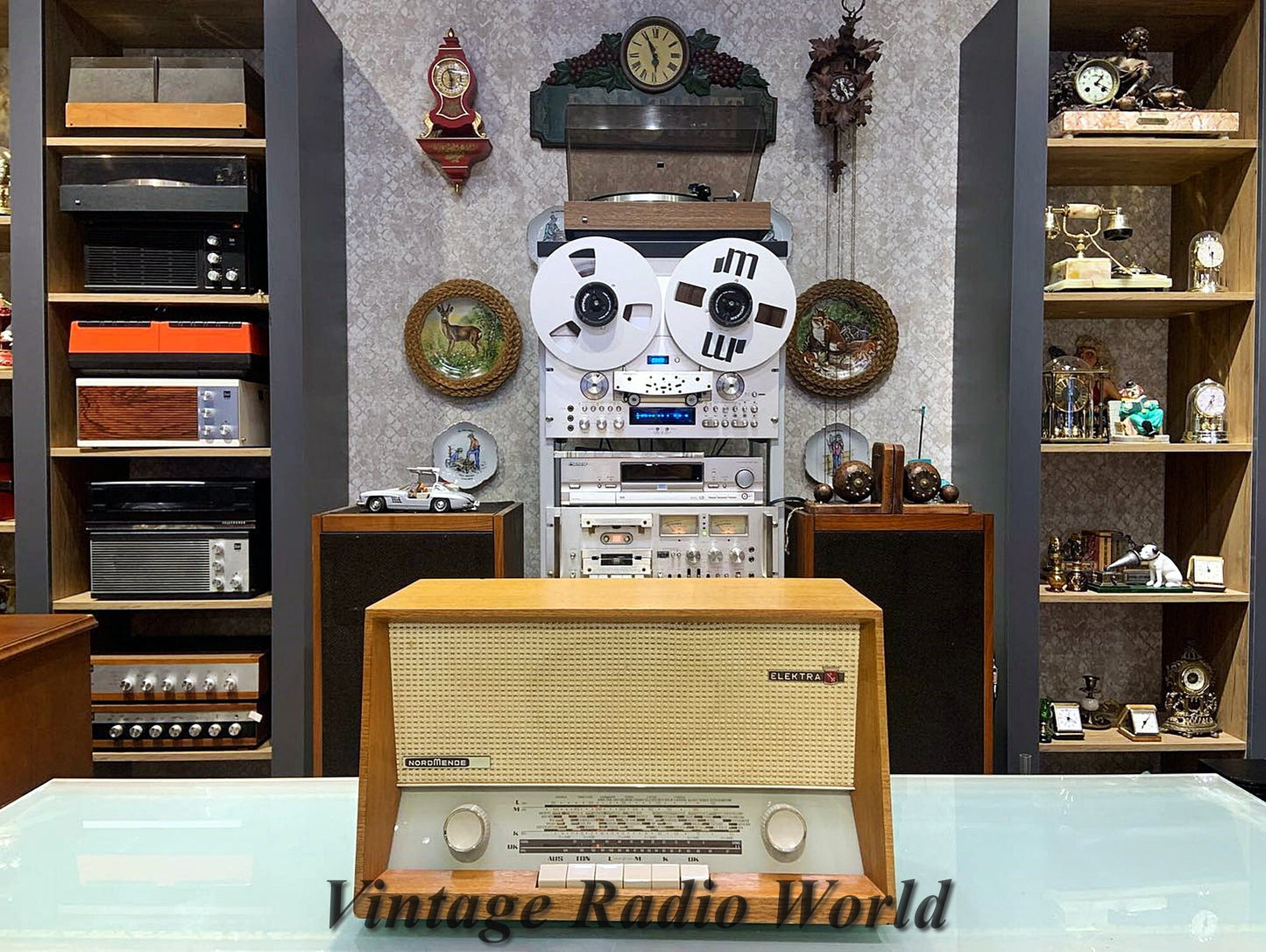 Nordmende Elektra | Vintage Radio | Orjinal Old Radio | Antique Radio | Lamp Radio | Nordmende Elektra Radio