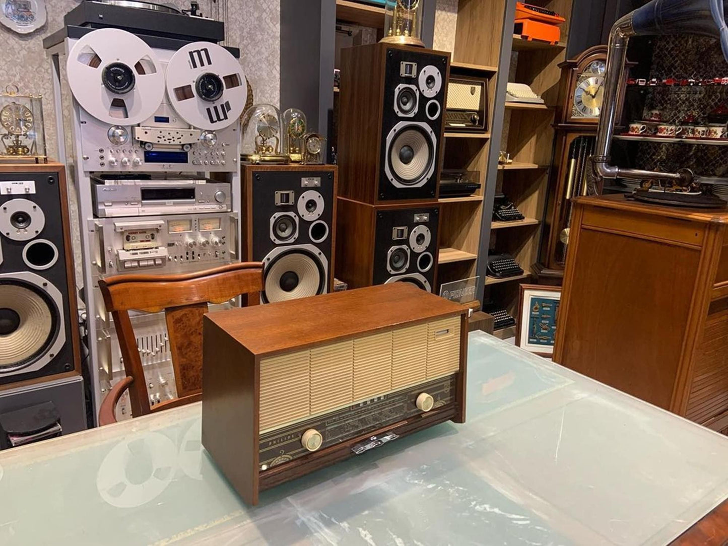 Philips Joystick | Vintage Radio | Orjinal Old Radio | Antique Radio | Lamp Radio | Philips Pallas Stereo Radio