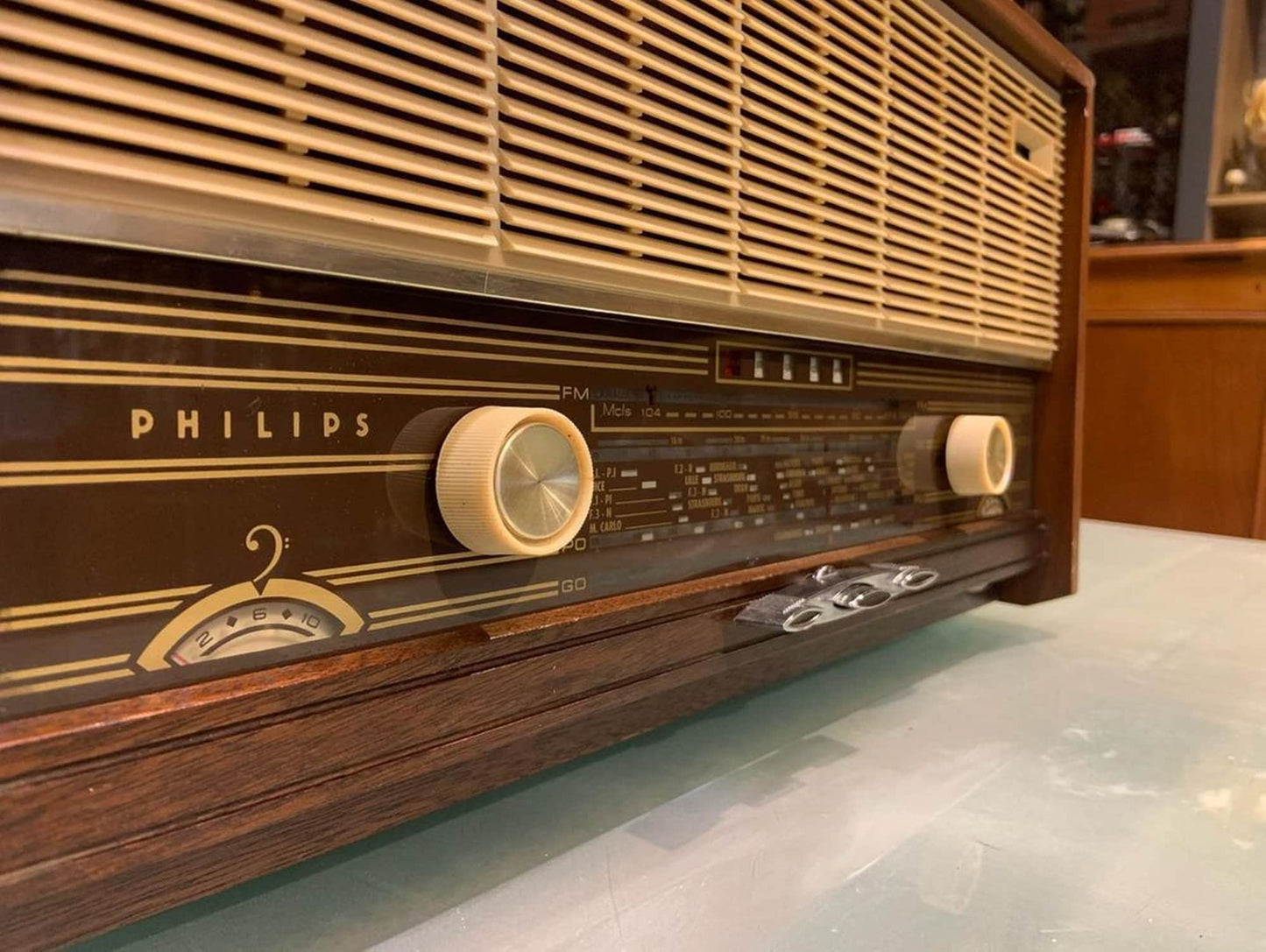 Philips Joystick | Vintage Radio | Orjinal Old Radio | Antique Radio | Lamp Radio | Philips Pallas Stereo Radio