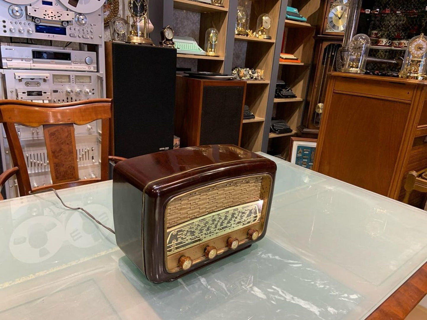 French Lamp Radio | Vintage Radio | Orjinal Old Radio | Radio | Lamp Radio |