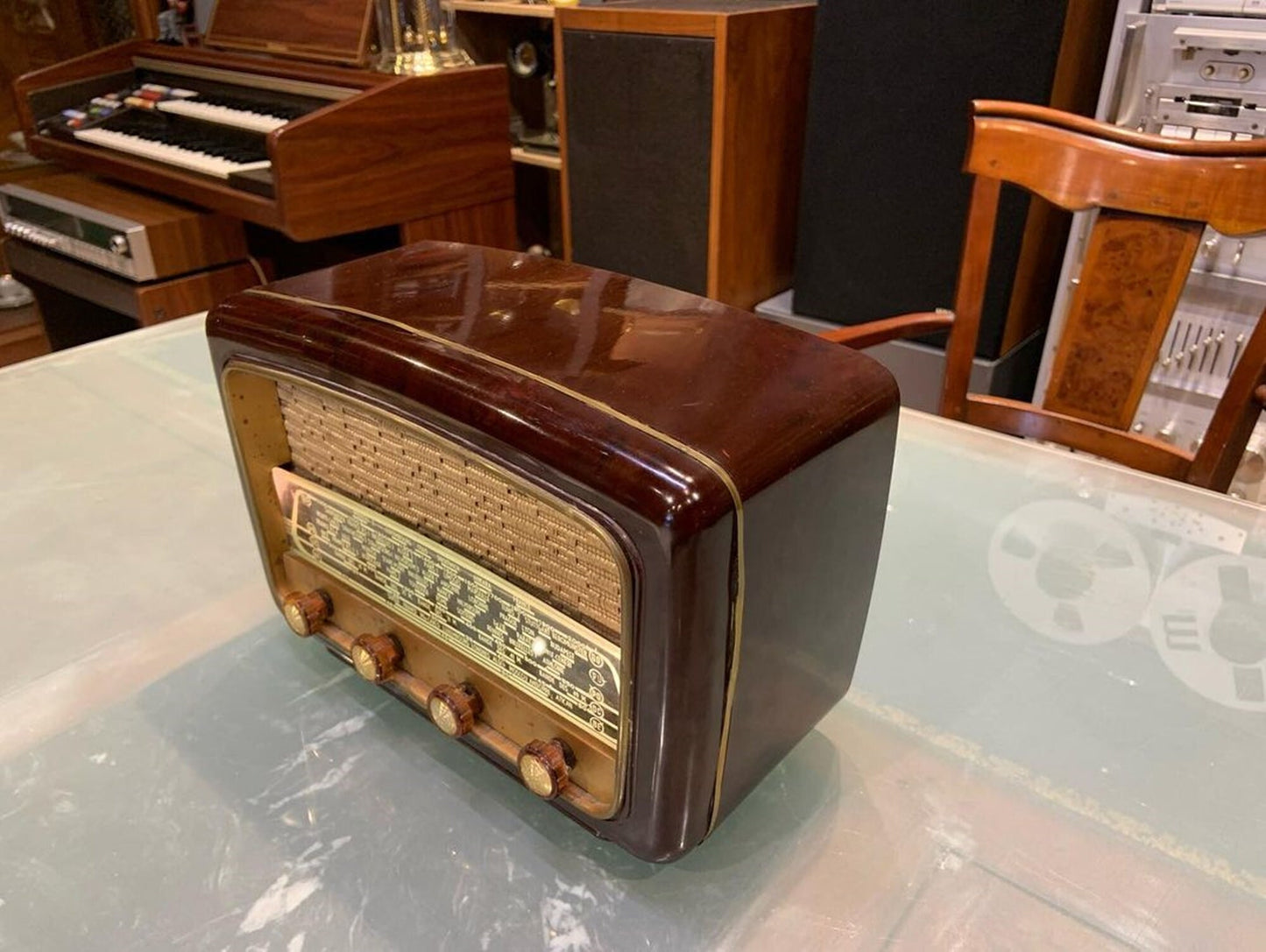 French Lamp Radio | Vintage Radio | Orjinal Old Radio | Radio | Lamp Radio |