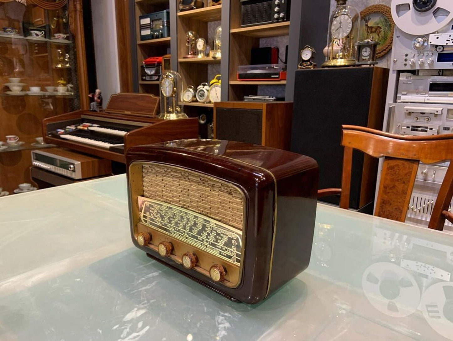 French Lamp Radio | Vintage Radio | Orjinal Old Radio | Radio | Lamp Radio |