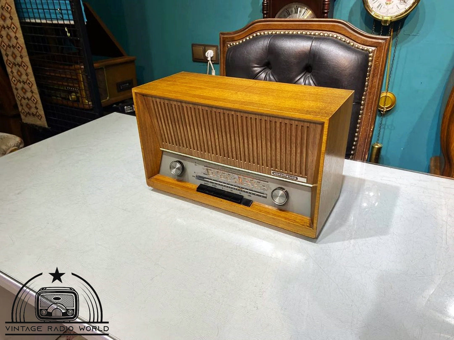 Nordmende Elektra Radio - Authentic Vintage, Original Classic, Lamp Radio - Immerse in Nostalgia with Nordmende Elektra!