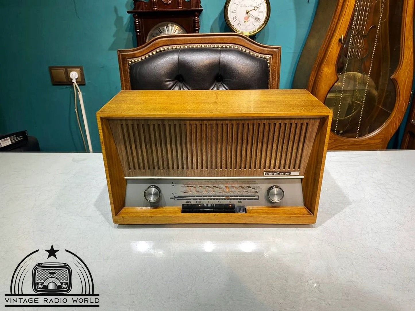 Nordmende Elektra Radio - Authentic Vintage, Original Classic, Lamp Radio - Immerse in Nostalgia with Nordmende Elektra!