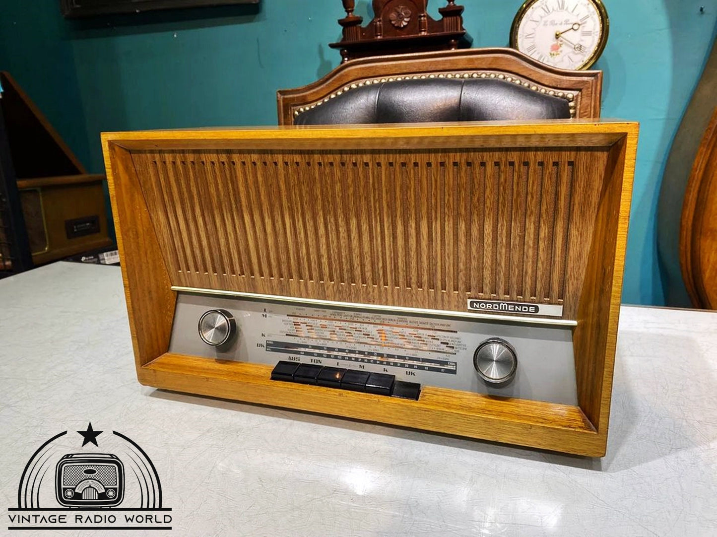 Nordmende Elektra Radio - Authentic Vintage, Original Classic, Lamp Radio - Immerse in Nostalgia with Nordmende Elektra!