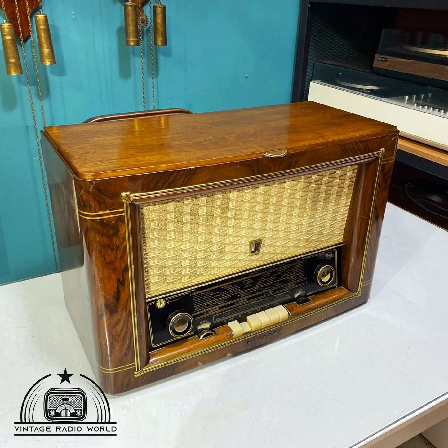 PHLIPS PHONOSÜPER 544 - Vintage Radio Marvel, Antique Classic, Lamp Radio Delight!