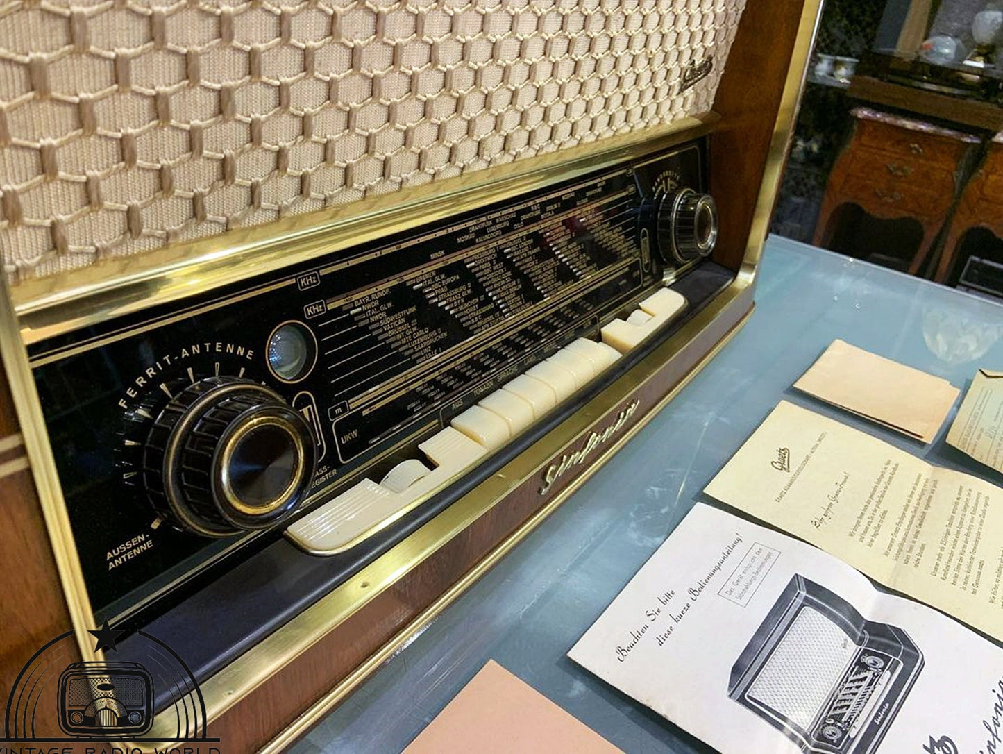 Graetz Sinfonia Radio | Vintage Radio | Orjinal Old Radio | Radio | Lamp Radio | Sinfonia Radio