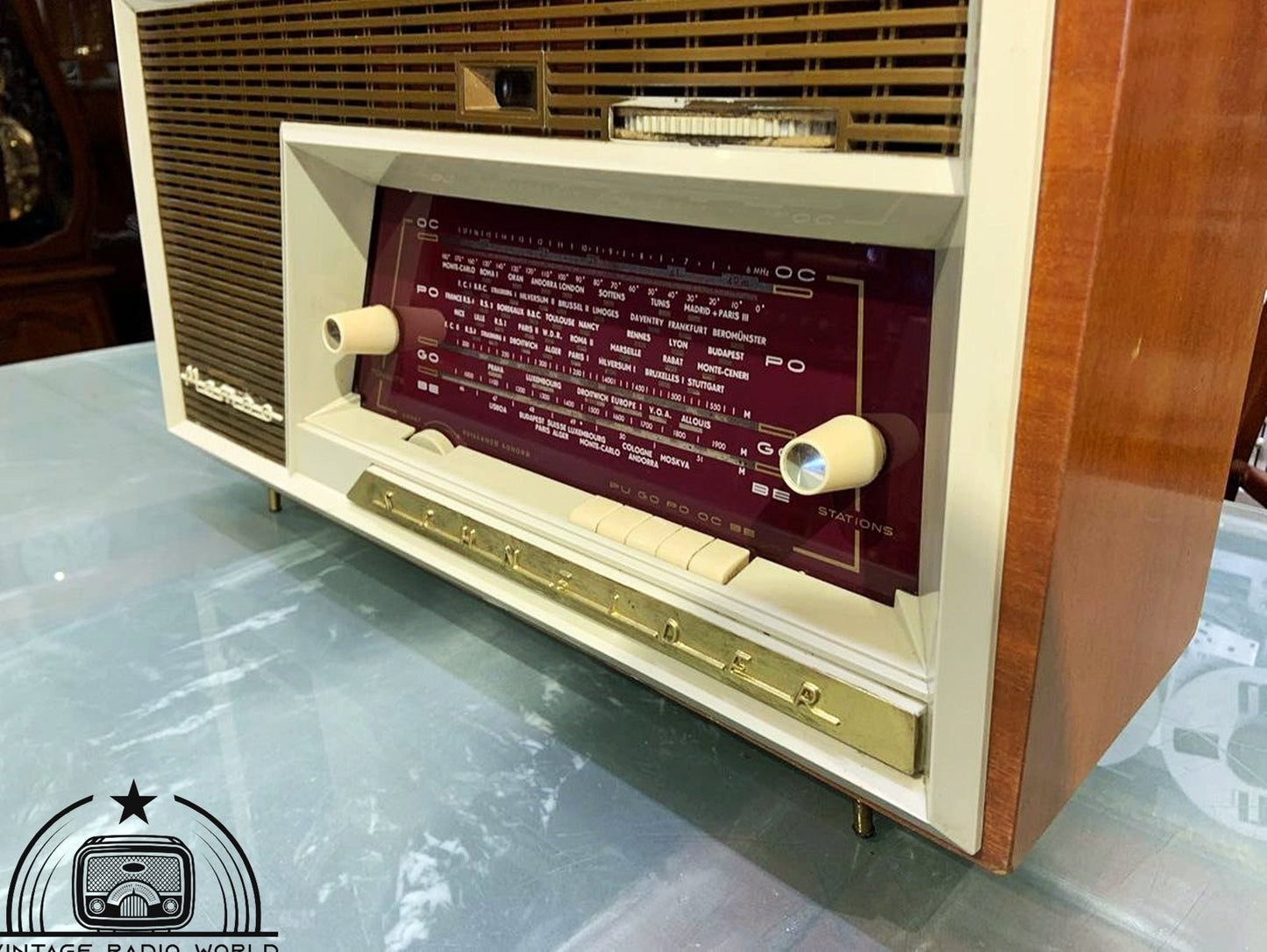 Schneider Radio | Vintage Radio | Orginal Old Radio | Radio | Lamp Radio |