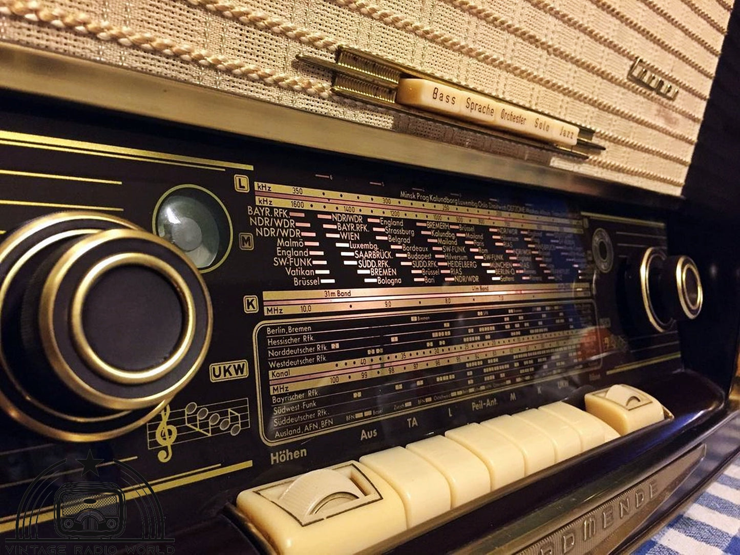 Nordmende Carmen 57 | Vintage Radio | Orjinal Old Radio | Radio | Lamp Radio | Nordmende Carmen Radio