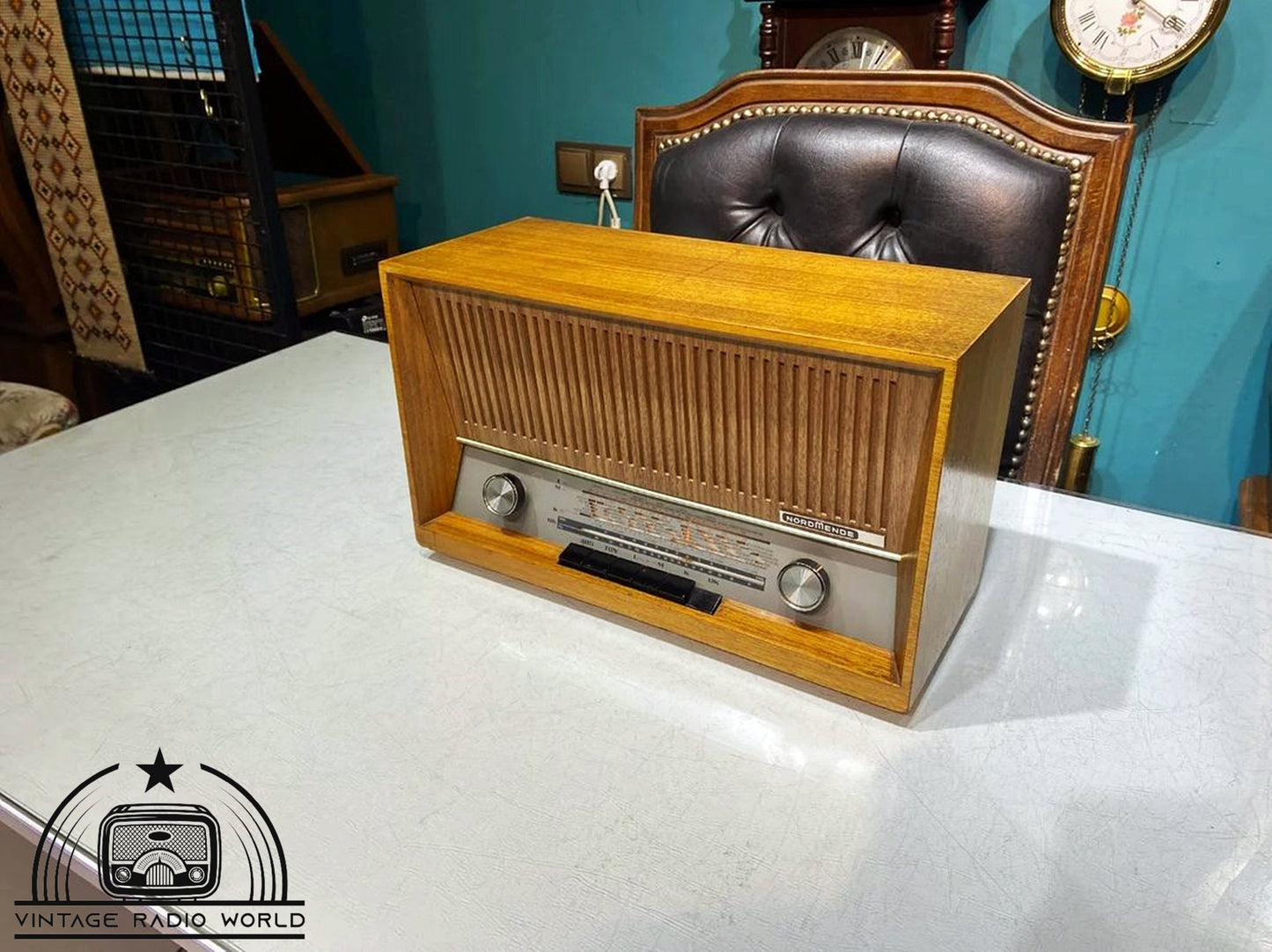 Nordmende Elektra Radio - Authentic Vintage, Original Classic, Lamp Radio - Immerse in Nostalgia with Nordmende Elektra!