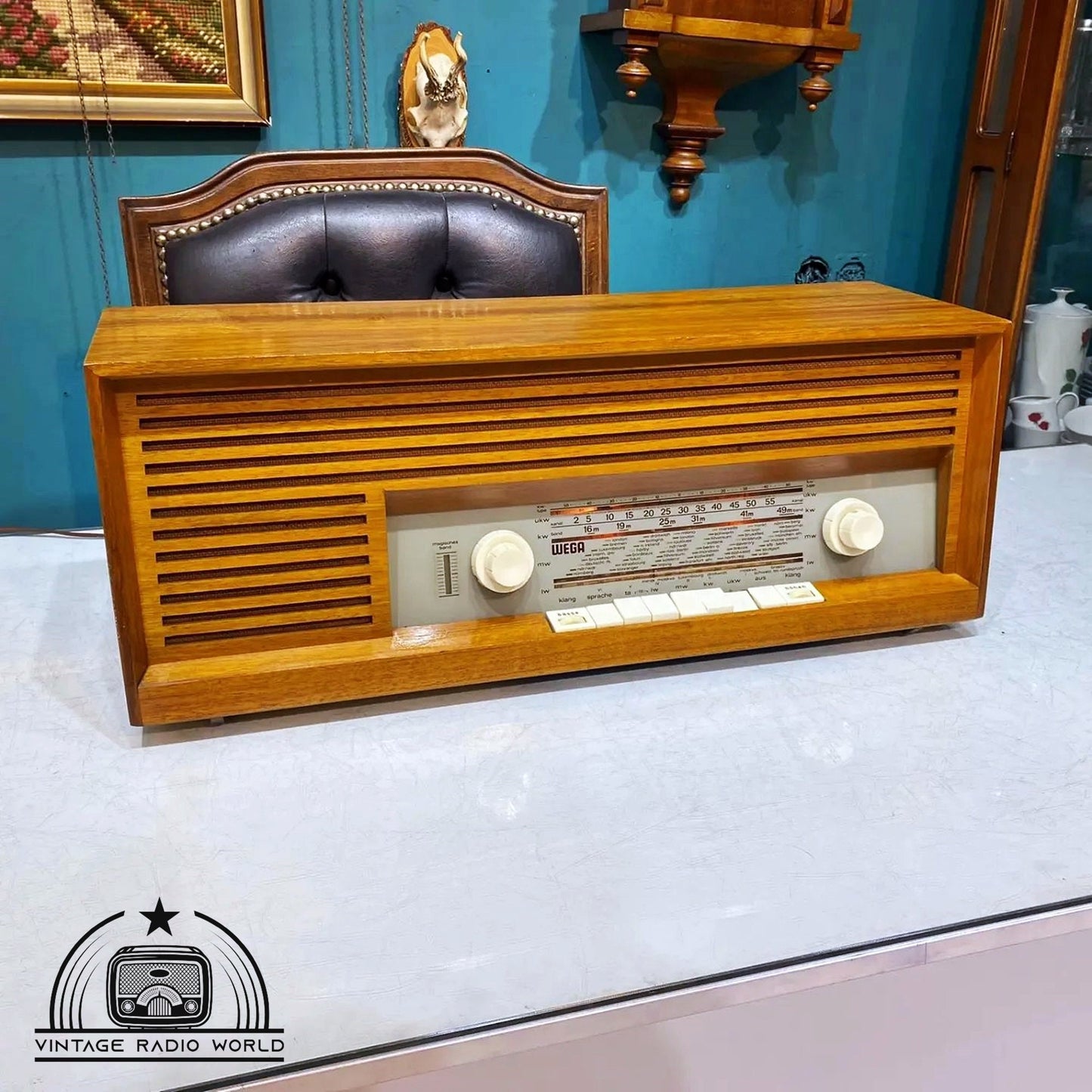 Wega Radio - Authentic Vintage, Original Classic, Lamp Radio - Rediscover Nostalgia with Wega Radio