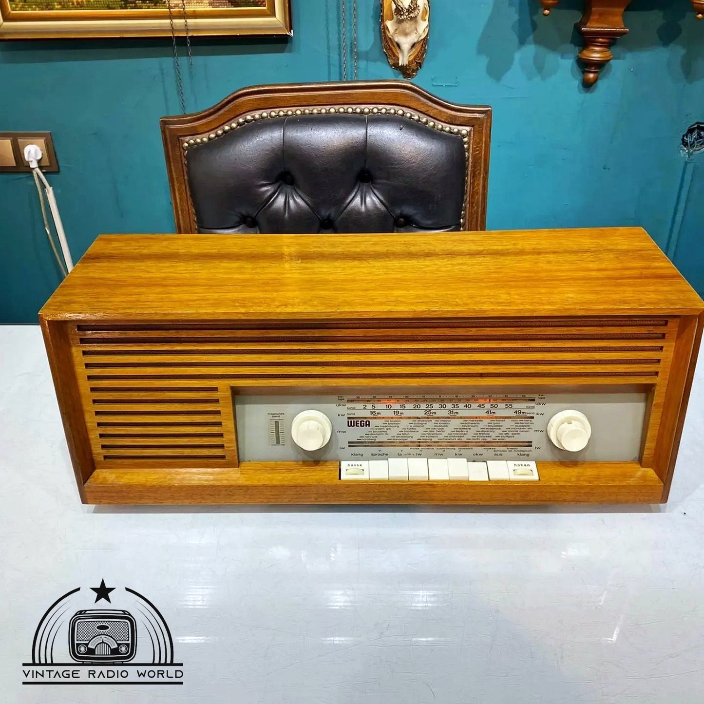 Wega Radio - Authentic Vintage, Original Classic, Lamp Radio - Rediscover Nostalgia with Wega Radio