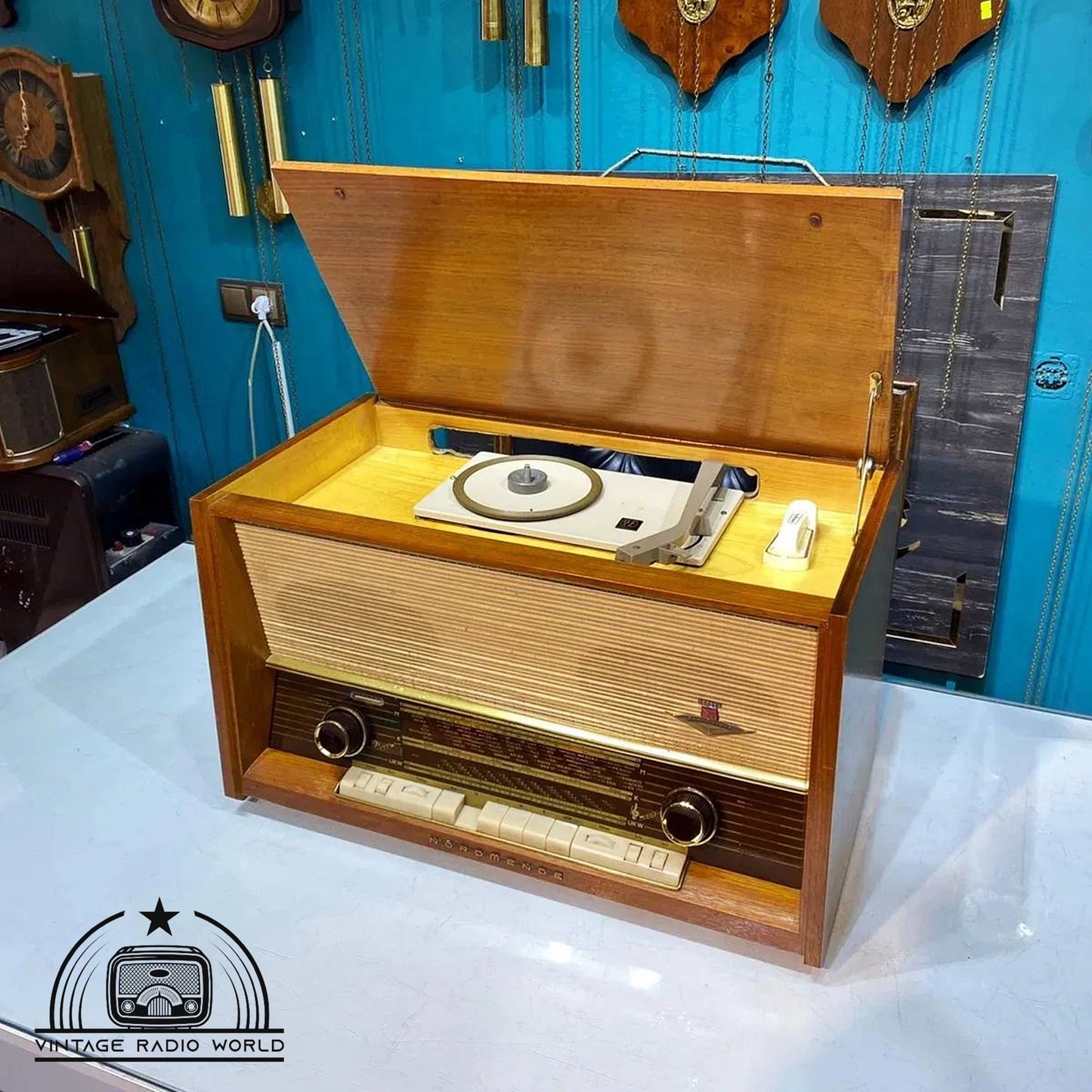 Vintage Nordmende Phonosüper Radio | Original Old Radio | Antique Radio | Classic Lamp Radio | Retro Nordmende Collectible
