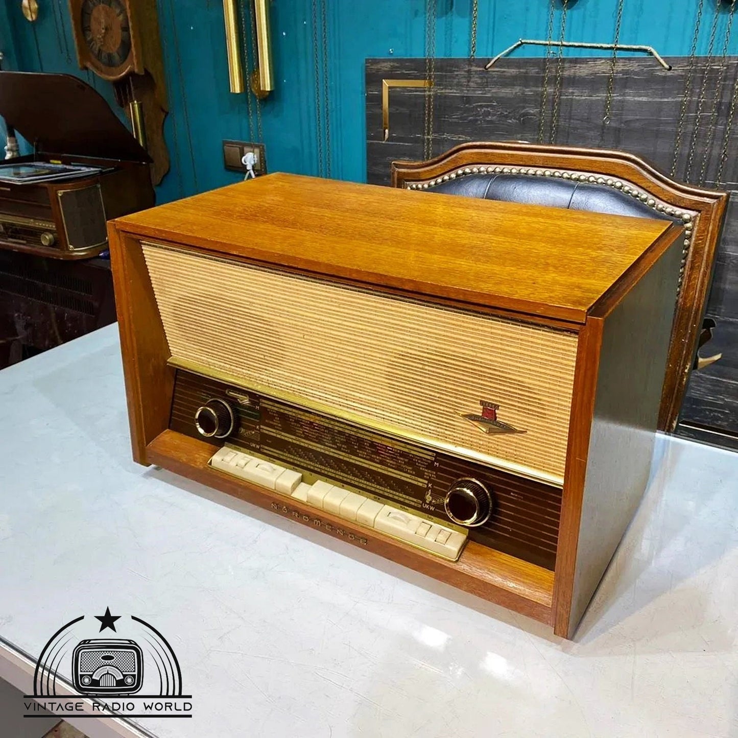Vintage Nordmende Phonosüper Radio | Original Old Radio | Antique Radio | Classic Lamp Radio | Retro Nordmende Collectible