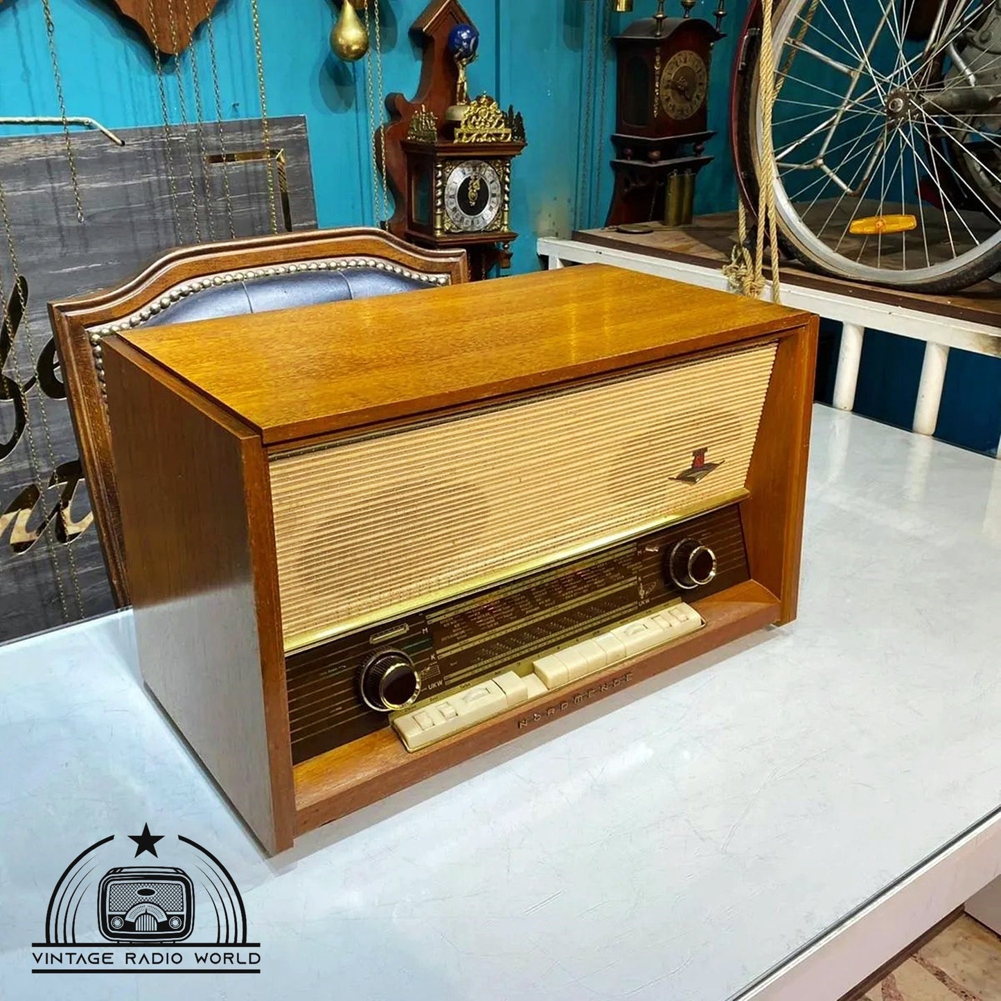 Vintage Nordmende Phonosüper Radio | Original Old Radio | Antique Radio | Classic Lamp Radio | Retro Nordmende Collectible