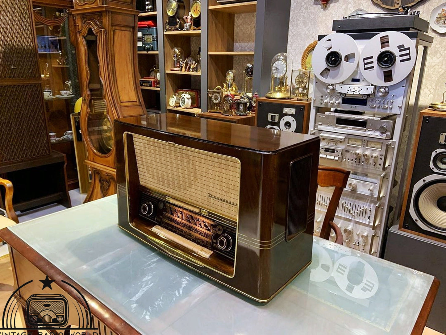 Nordmende Tanhauser 57 Radio | Vintage Radio | Orjinal Old Radio | Radio | Lamp Radio | Nordmende Tanhauser