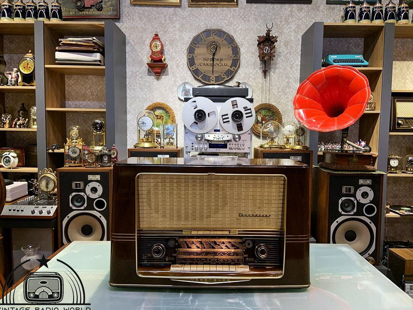Nordmende Tanhauser 57 Radio | Vintage Radio | Orjinal Old Radio | Radio | Lamp Radio | Nordmende Tanhauser