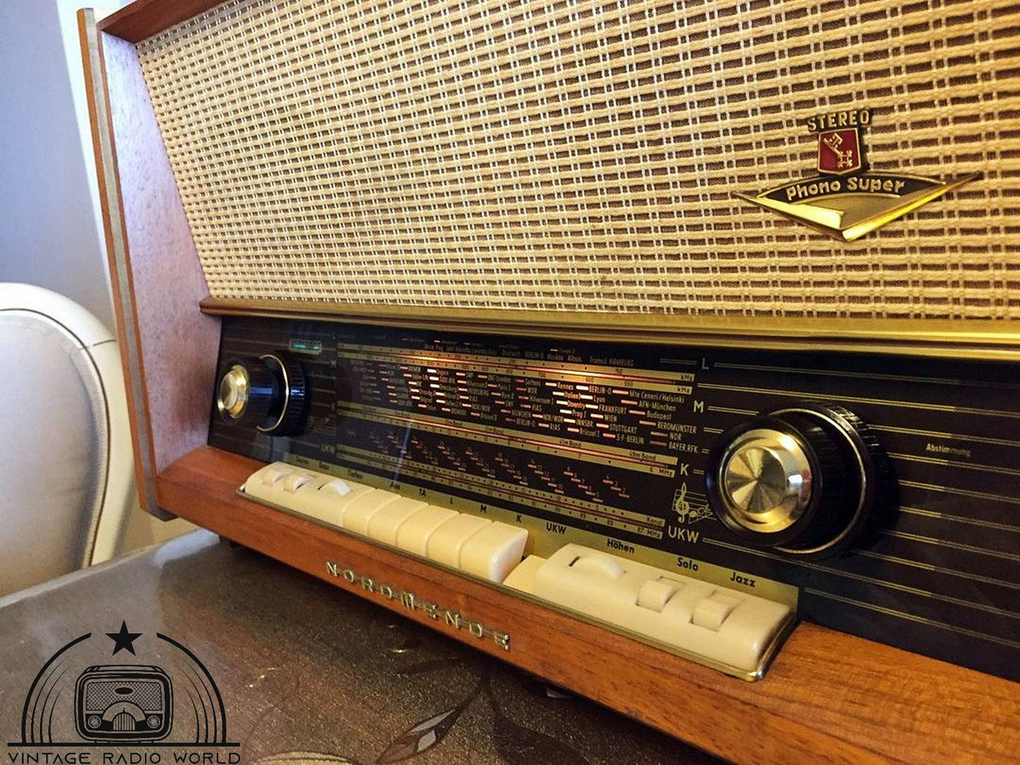 Nordmende Phonosüper | Vintage Radio | Orjinal Old Radio | Radio | Lamp Radio | Nordmende Radio