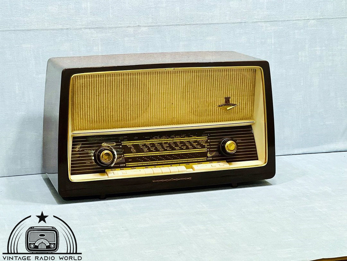 Nordmende Parsıfal Stereo Radio | Vintage Radio | Orjinal Old Radio | Antique Radio | Lamp Radio | Nordmende FM Radio