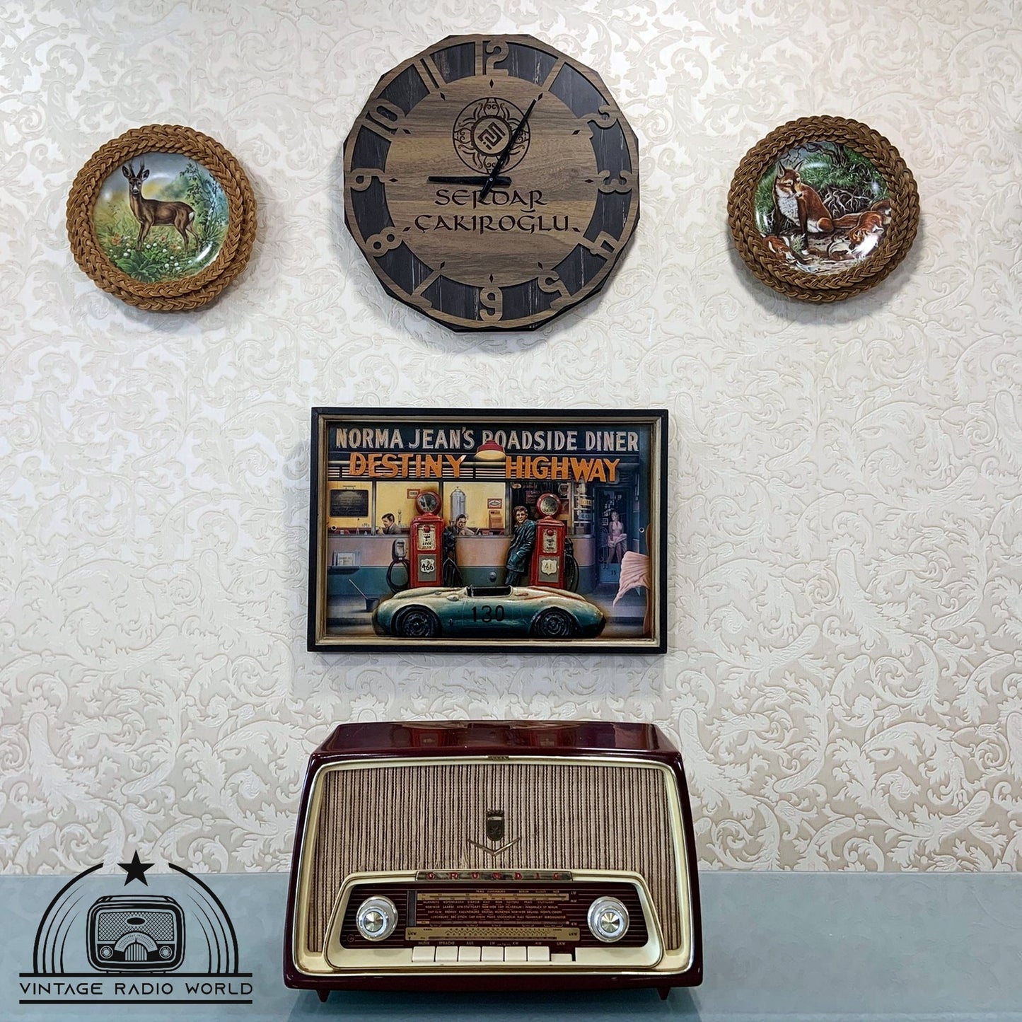 Grundig 97 | Vintage Radio | Oiginal Old Radio | Radio | Lamp Radio | Grundig fm Radio