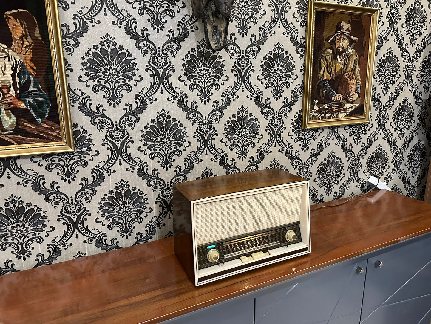 Saba Radio | Orjinal Old Radio | Saba Triberg-125 Radio | Lamp Radio Saba