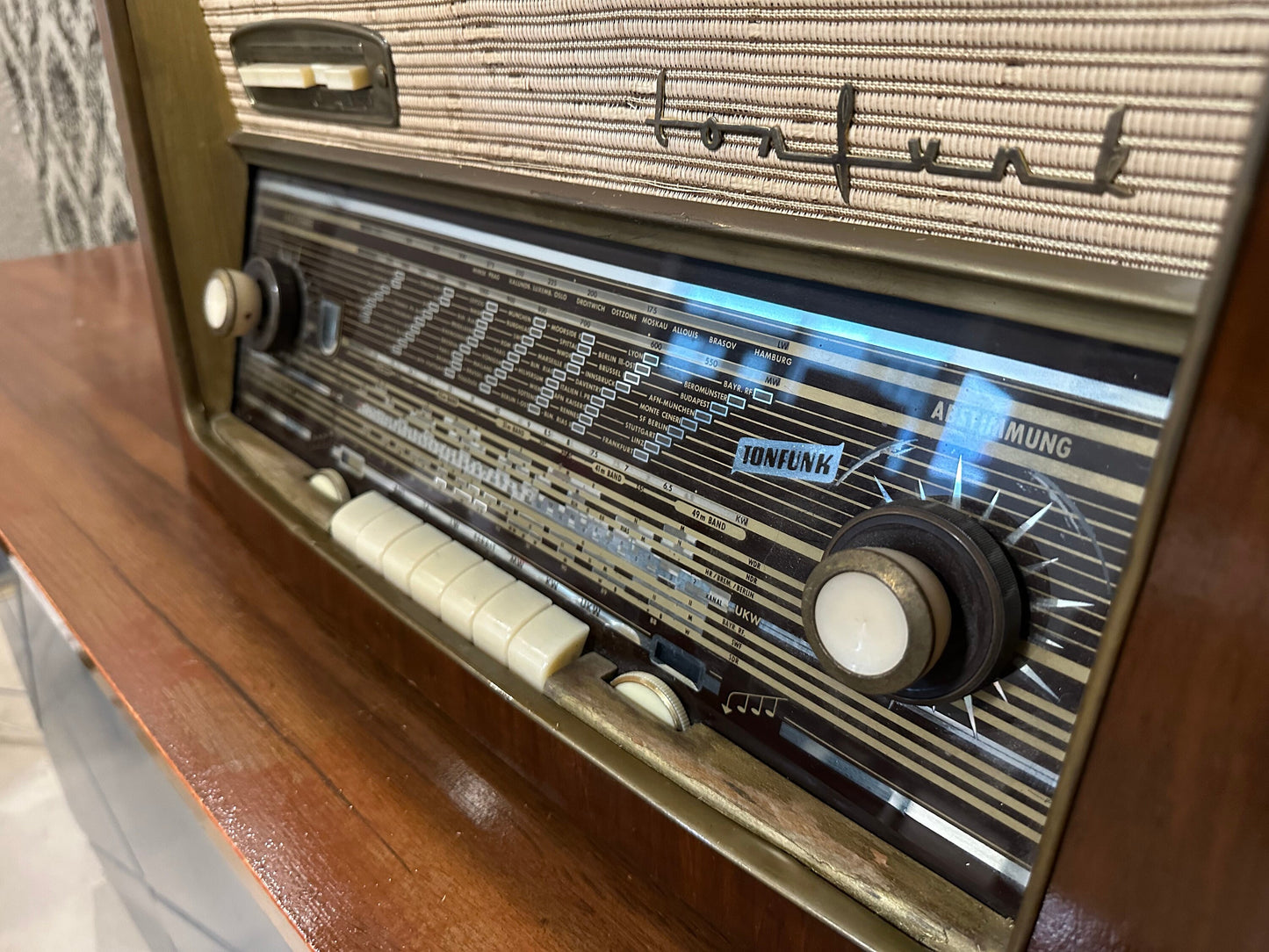 Tonfunk | Vintage Radio | Orjinal Old Radio | Antique Radio | Lamp Radio | Tonfunk Radio