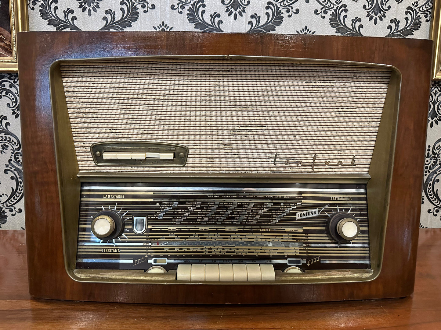 Tonfunk | Vintage Radio | Orjinal Old Radio | Antique Radio | Lamp Radio | Tonfunk Radio