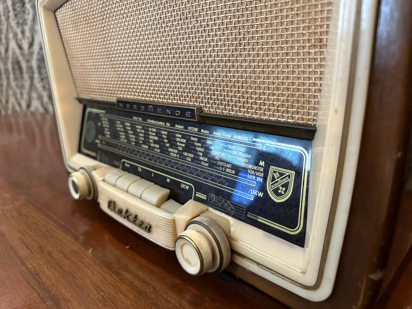 Nordmende Elektra Radio | Vintage Radio | Orjinal Old Radio | Radio | Lamp Radio | Nordmende Elektra
