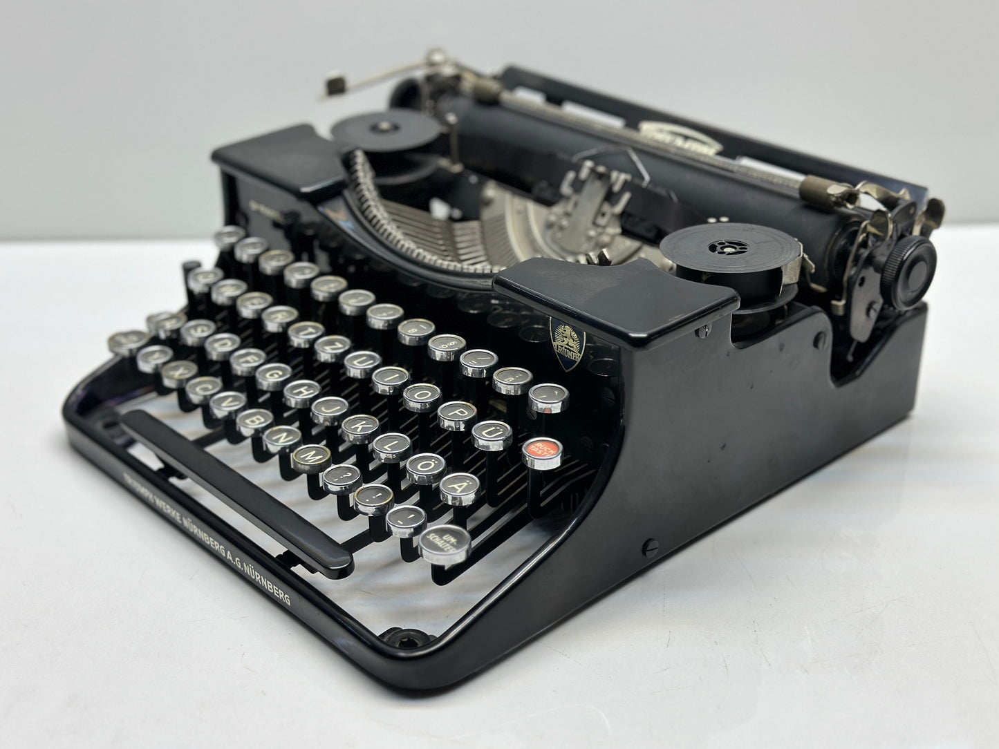 Fully Functional 1960 Model Black Triumph Typewriter - Classic and Functional