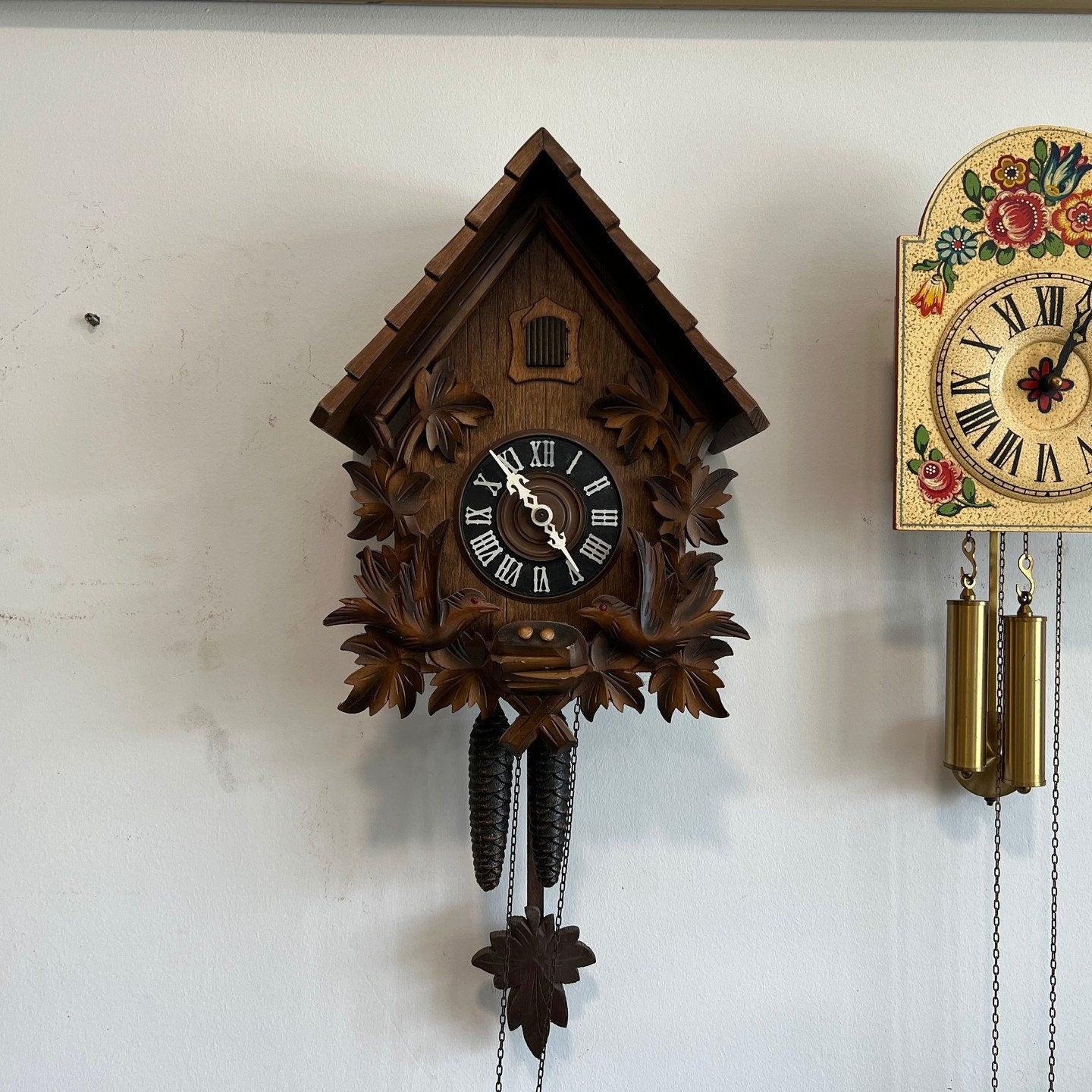Collectible Antique Large Cuckoo Clock - Perfect Condition, Fully Functional