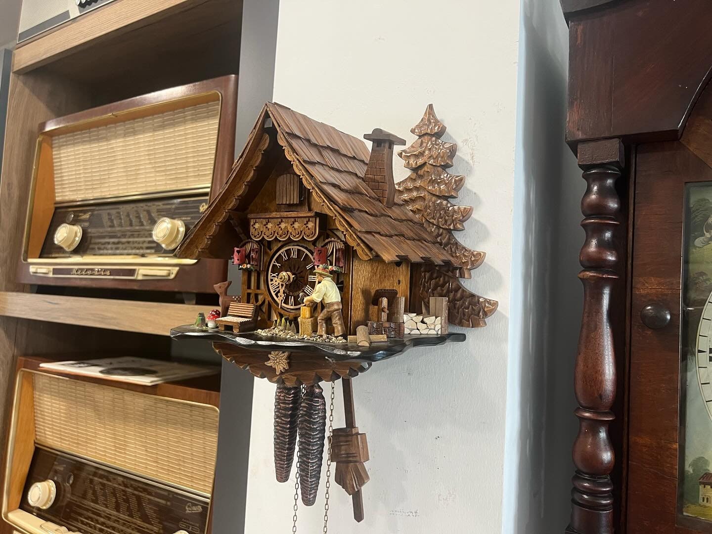 Antique Black Forest Rare Form Cuckoo Clock | Animated | High Condition | All Functions Working Perfectly