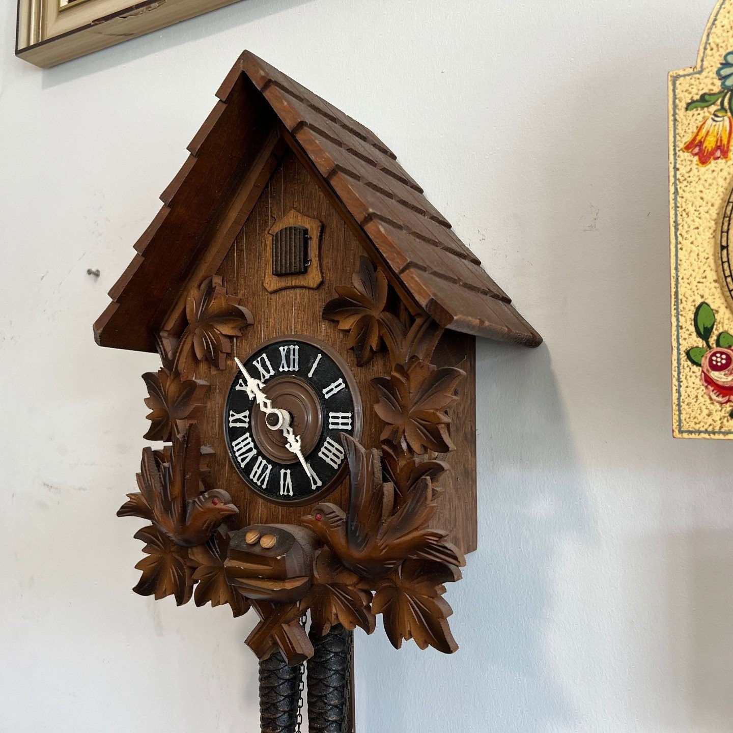Collectible Antique Large Cuckoo Clock - Perfect Condition, Fully Functional