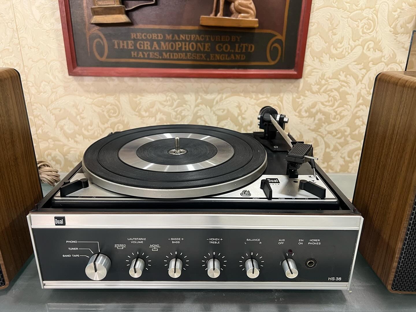 Dual HS 38 | Includes German Minerva Speaker Set | High Condition | Fully Functional
