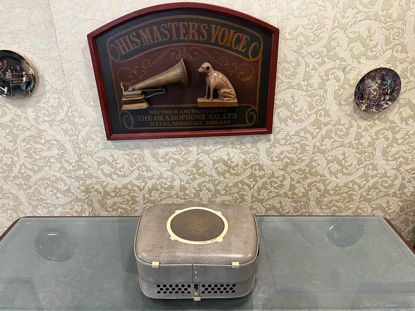 French Teppaz Tube Portable Record Player | All Speeds Including 78 RPM | High Condition | Fully Functional- Turntable