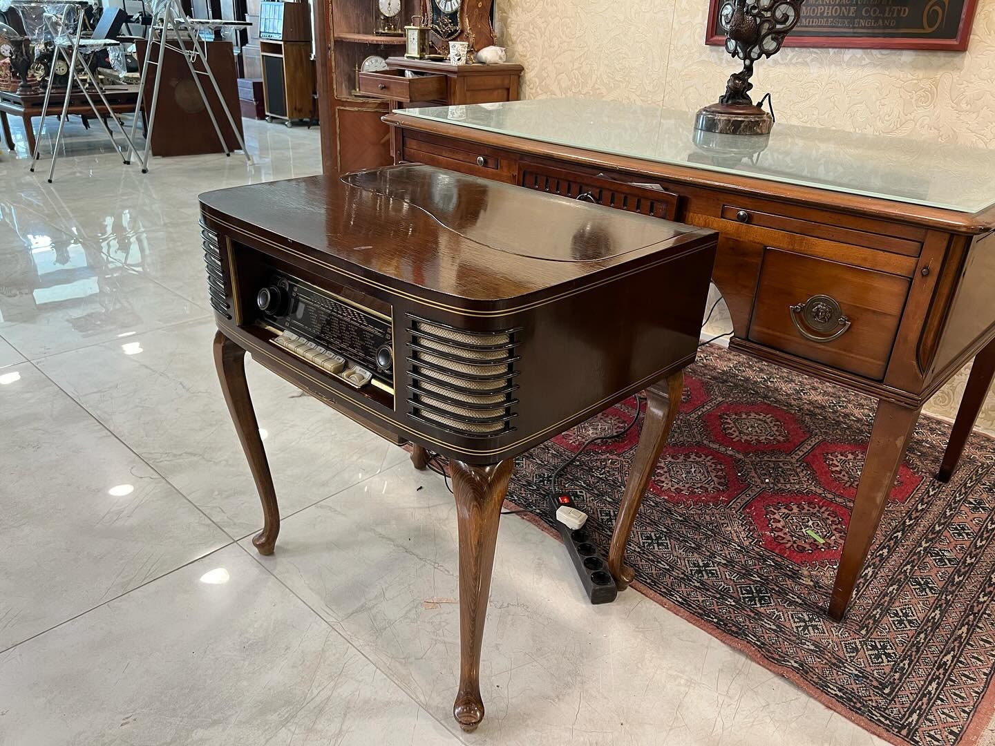 Loewe Opta Spinett Piano-Form Tube Music Cabinet | Original FM | High Condition | Fully Functiona