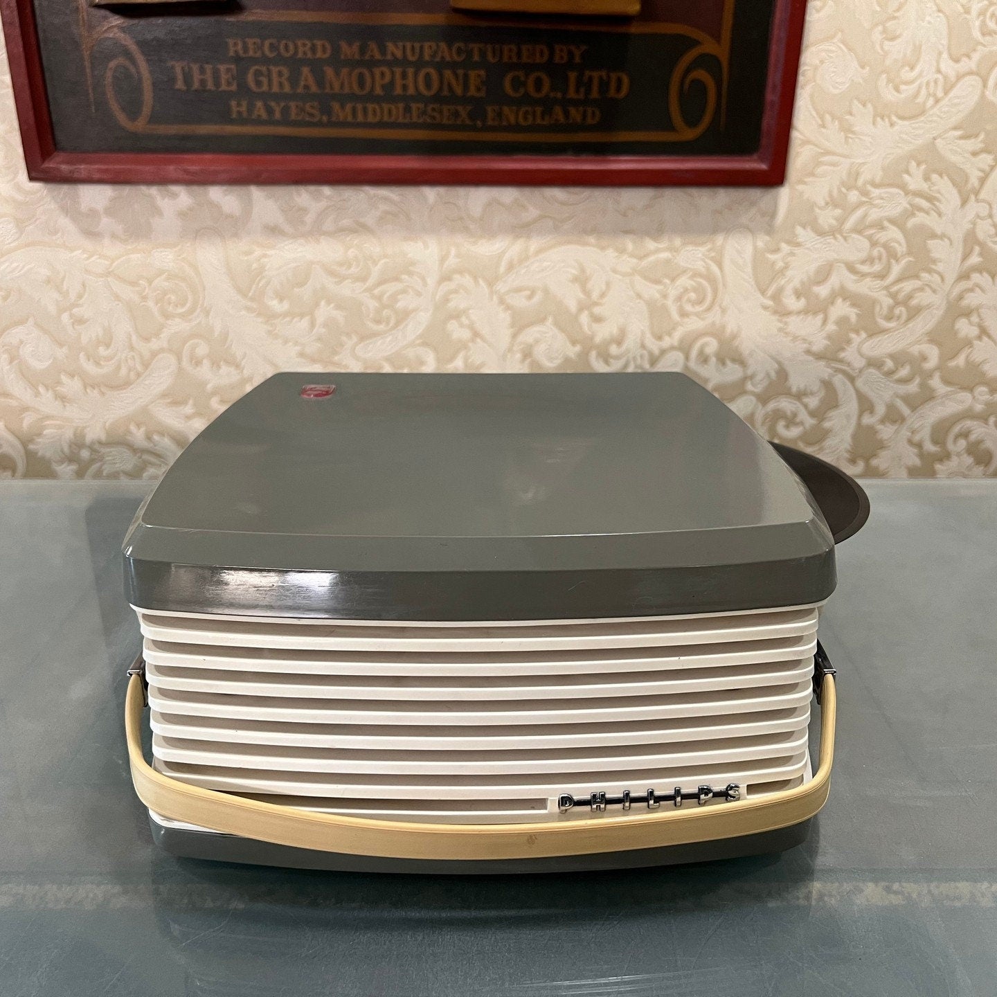 Philips 45 RPM Portable Record Player | High Condition | Fully Functional- Turntable