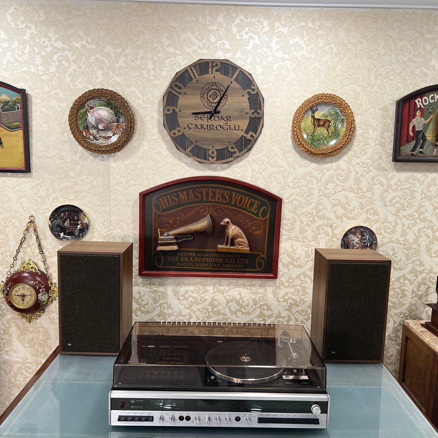 Flawless Dual KA 360 Combo Turntable | Dual 1239 Fully Automatic | Cassette Player & FM Radio | Includes Dual CL 240 Speaker Set |