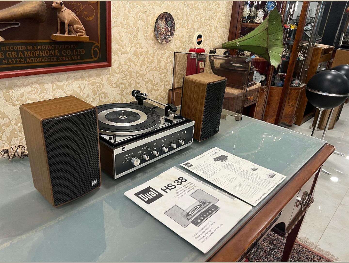 Dual HS 38 | Includes German Minerva Speaker Set | High Condition | Fully Functional