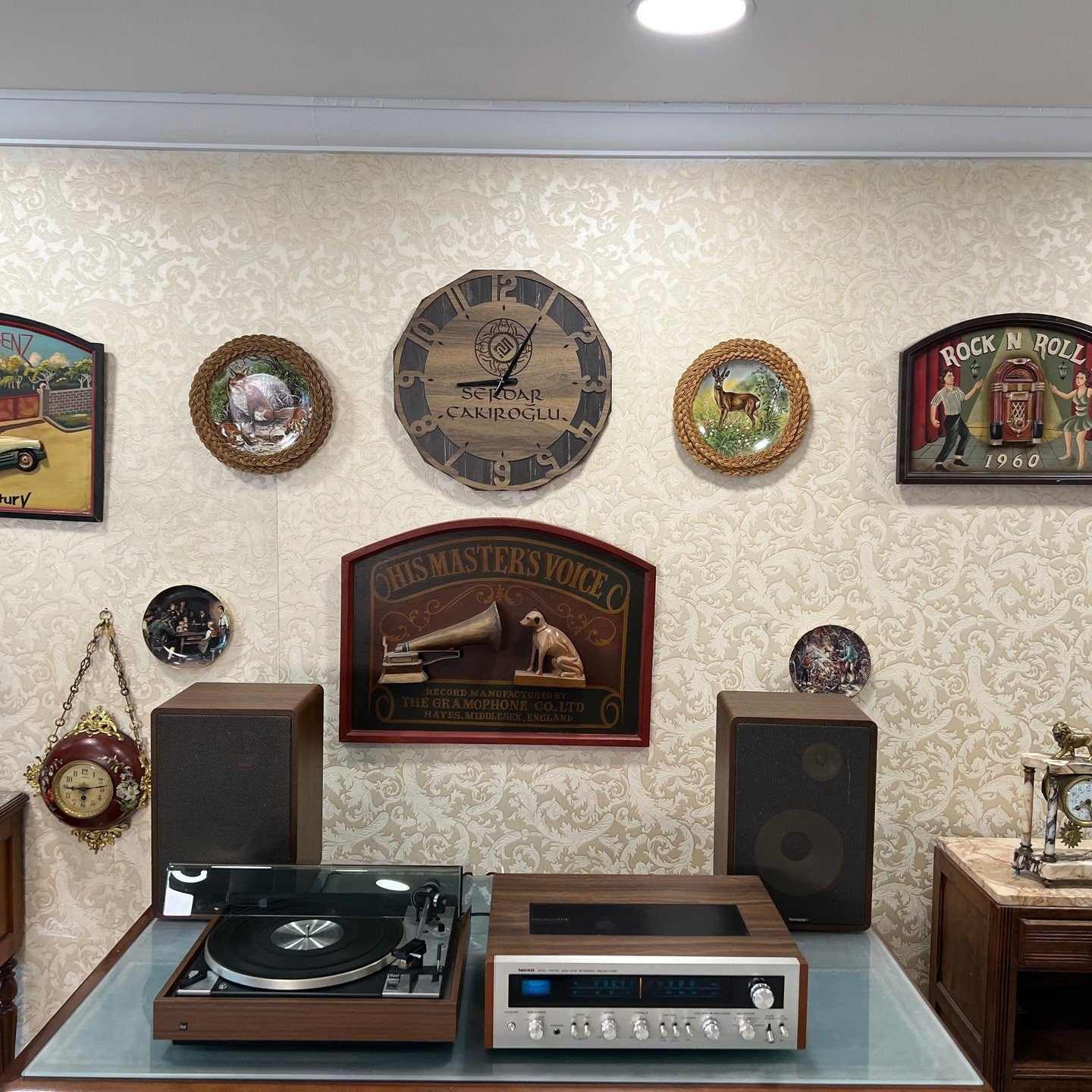 High-End Deck System | Nikko STA-7070 Amp Receiver | Dual 601 Mechanical Deck | Quadral Allsonic SM120 Speakers | Sound Quality- Turntable