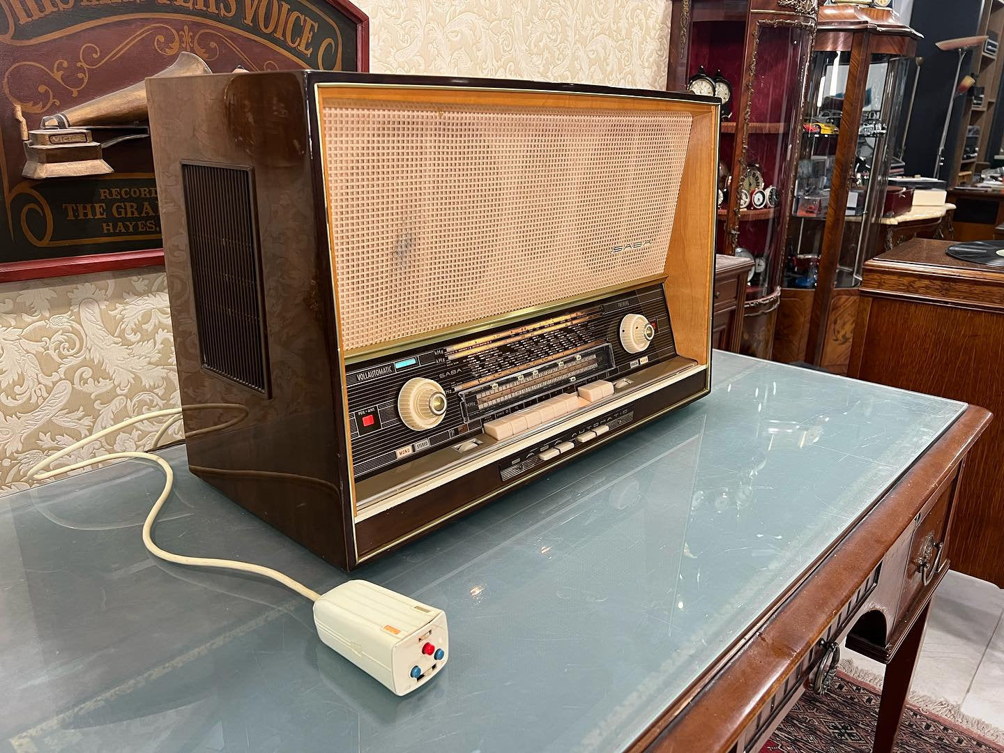Antique Saba Freiburg 125 Stereo Tube Radio | Automatic | Remote Control | Original FM | Pristine Condition