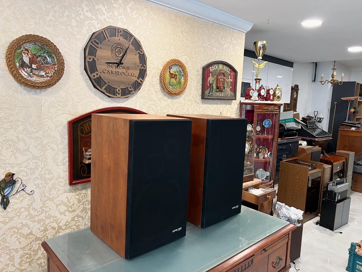 Vintage Pioneer HPM 100 Speaker Set, All Original Drivers, Excellent Condition, Rare Collector's Edition