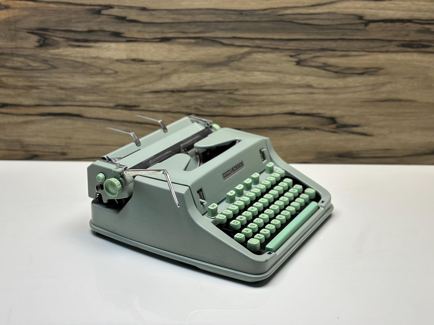 Hermes 3000 Typewriter | Full Original Typewriter | Iconic Manual Portable Typewriter from 1965 | Vintage Gift
