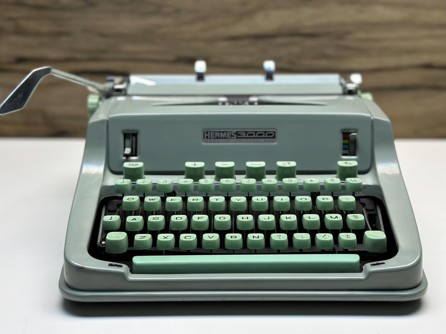 Hermes 3000 Typewriter | Full Original Typewriter | Iconic Manual Portable Typewriter from 1965 | Vintage Gift