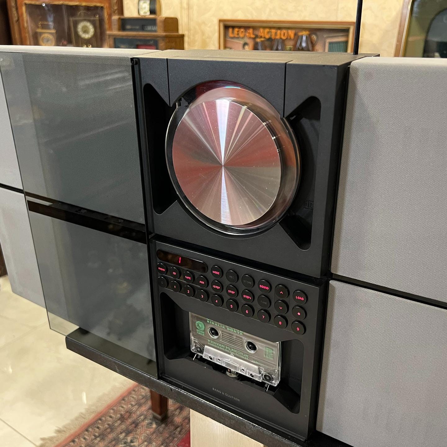 Bang & Olufsen BeoSound Century – Vintage CD Cassette FM Stereo System, Iconic Design, Fully Functional, High-End Audio Collector’s Piece